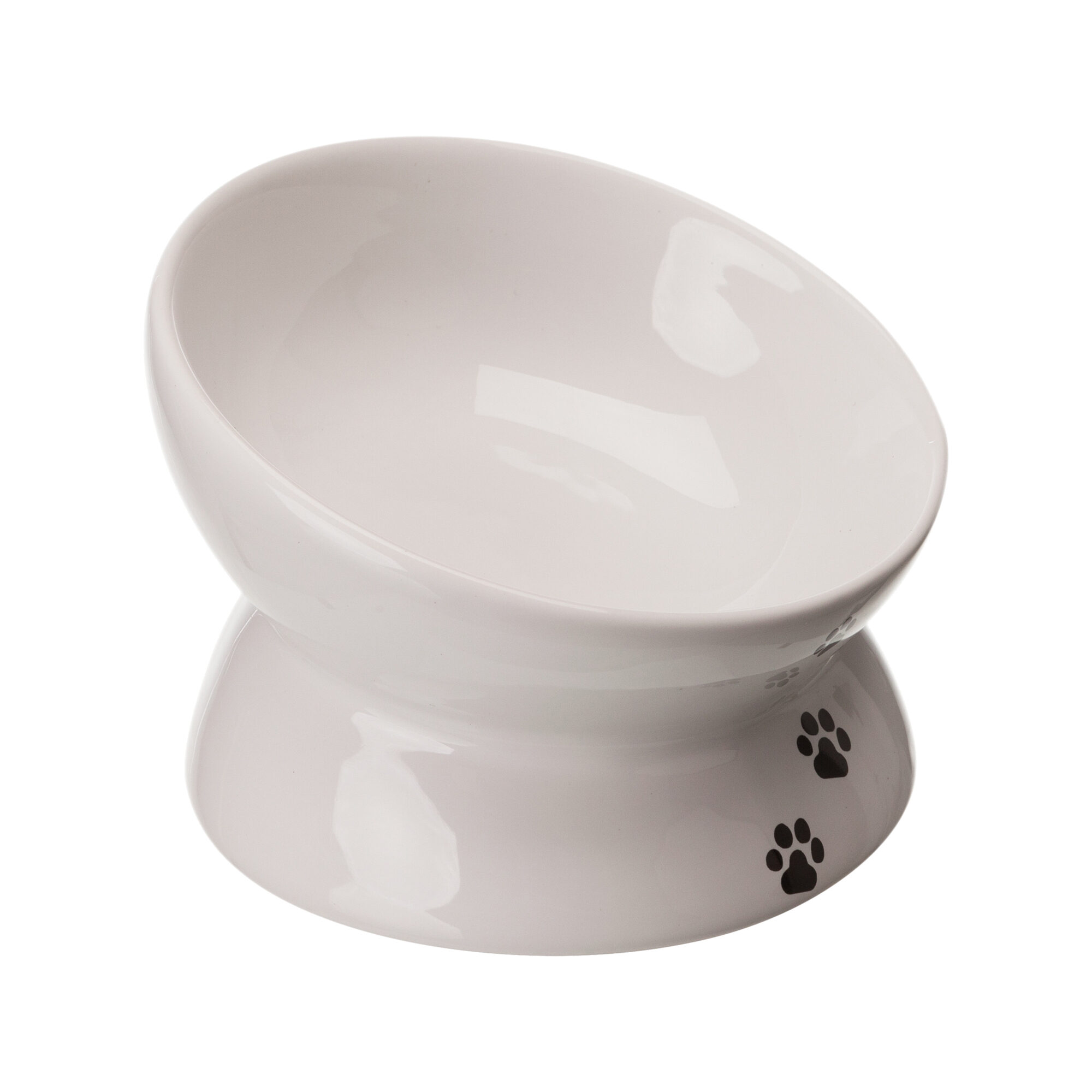Trixie Ergonomische Voer- en Waterbak - Wit