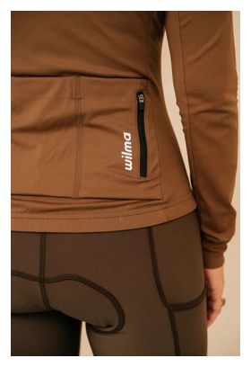 Maillot Manches Longues Femme Wilma Billie Marron