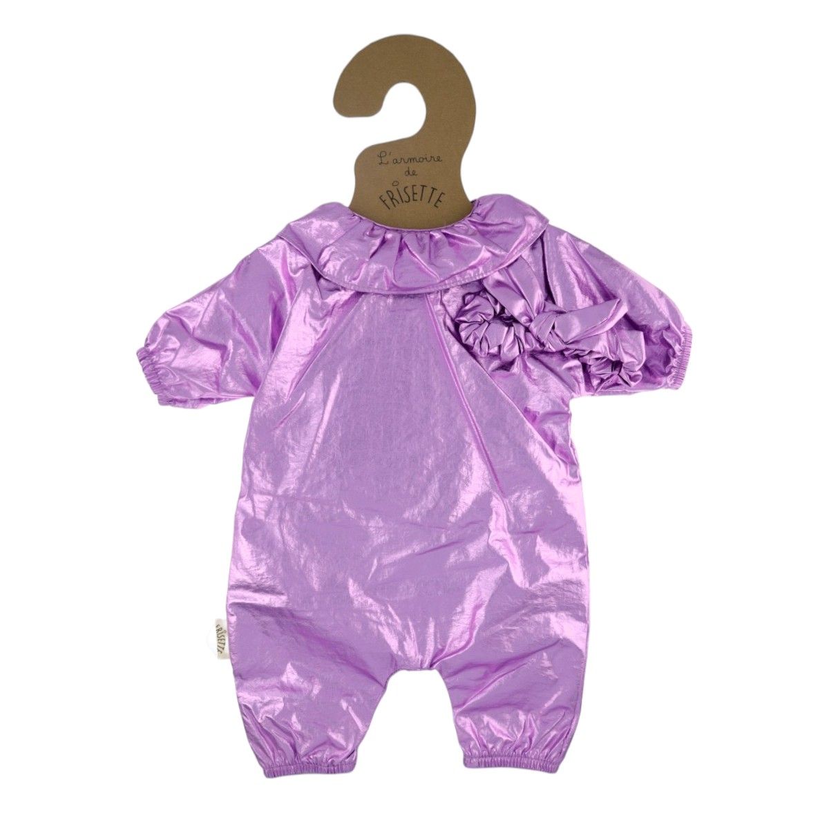 Tenue de poupée Rosie foil rose Frisette