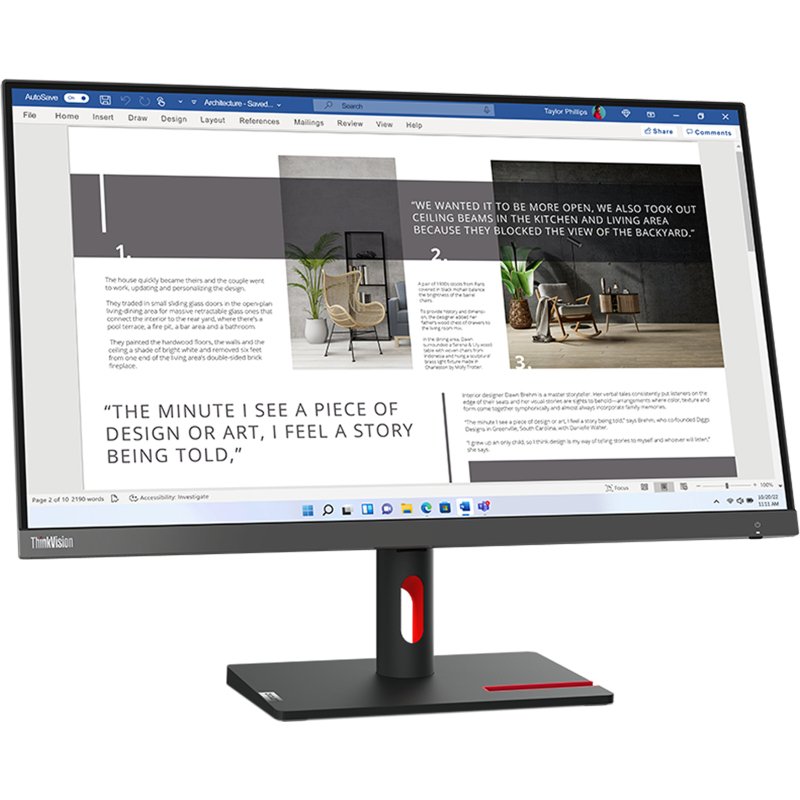 Lenovo ThinkVision S27i-30 écran plat de PC 68,6 cm (27