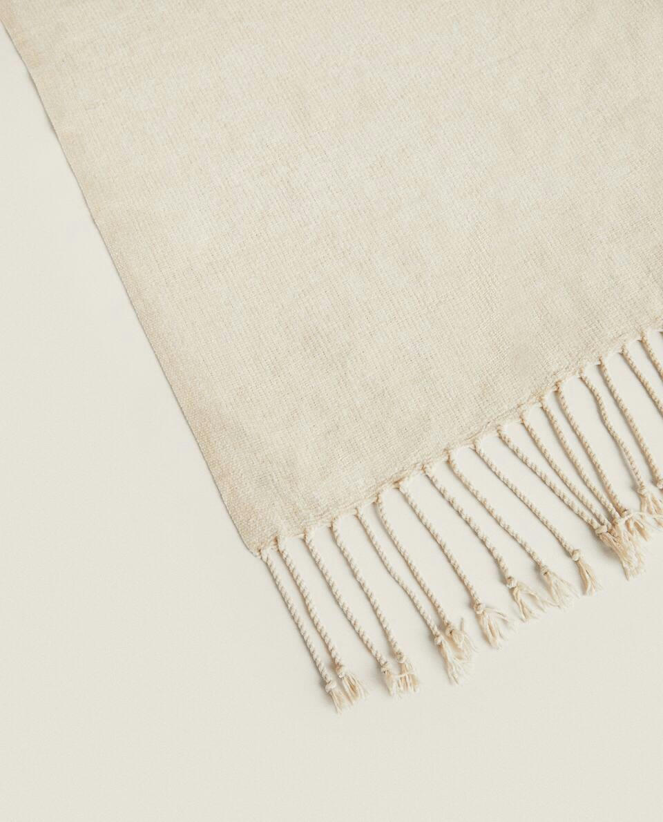Manta de chenille tamanho XL