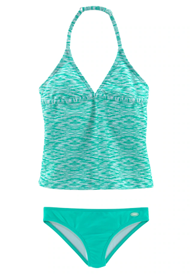 Venice Beach Tankini , verstellbare Träger, unifarbene Hose