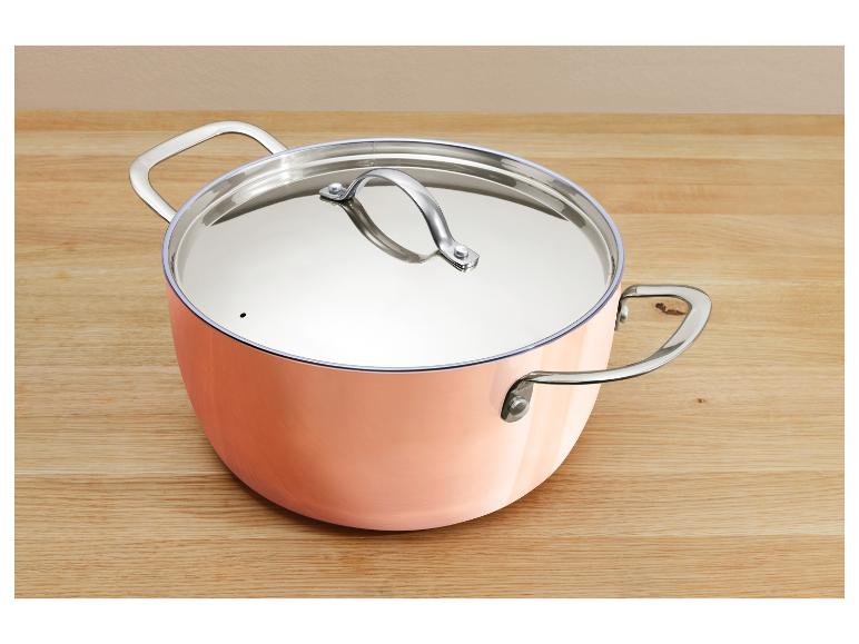 Koperen kookpan 24 cm