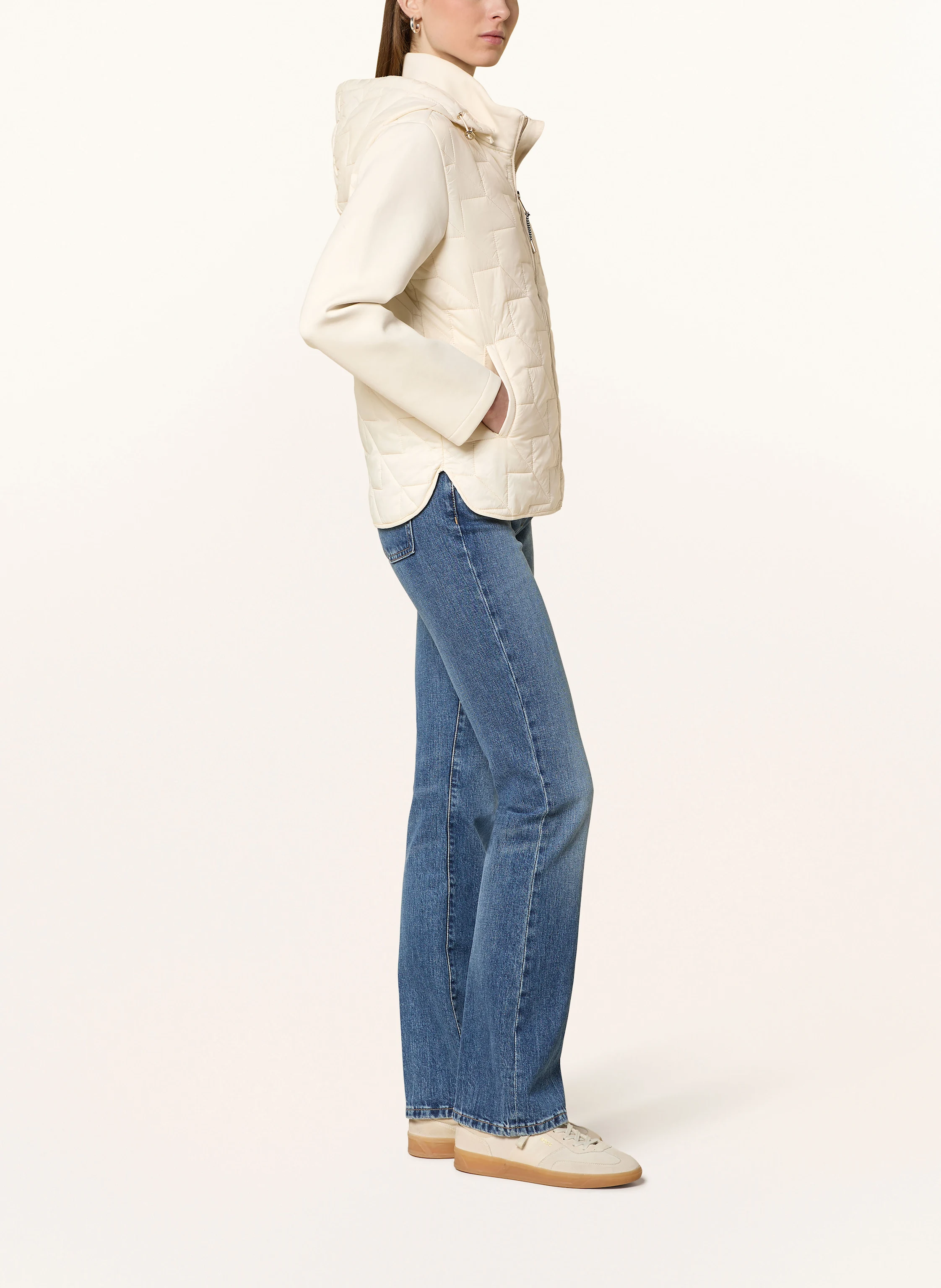 RINO & PELLE Jacke GISELA im Materialmix