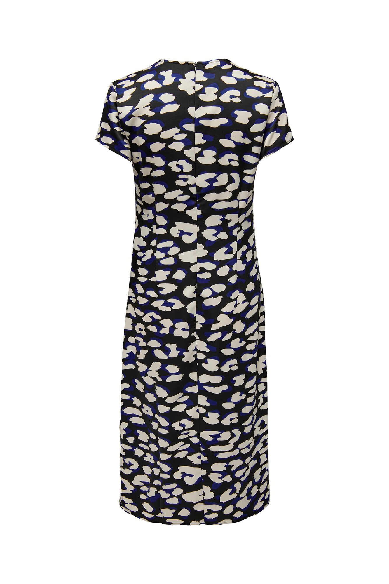 vestido midi drapeado