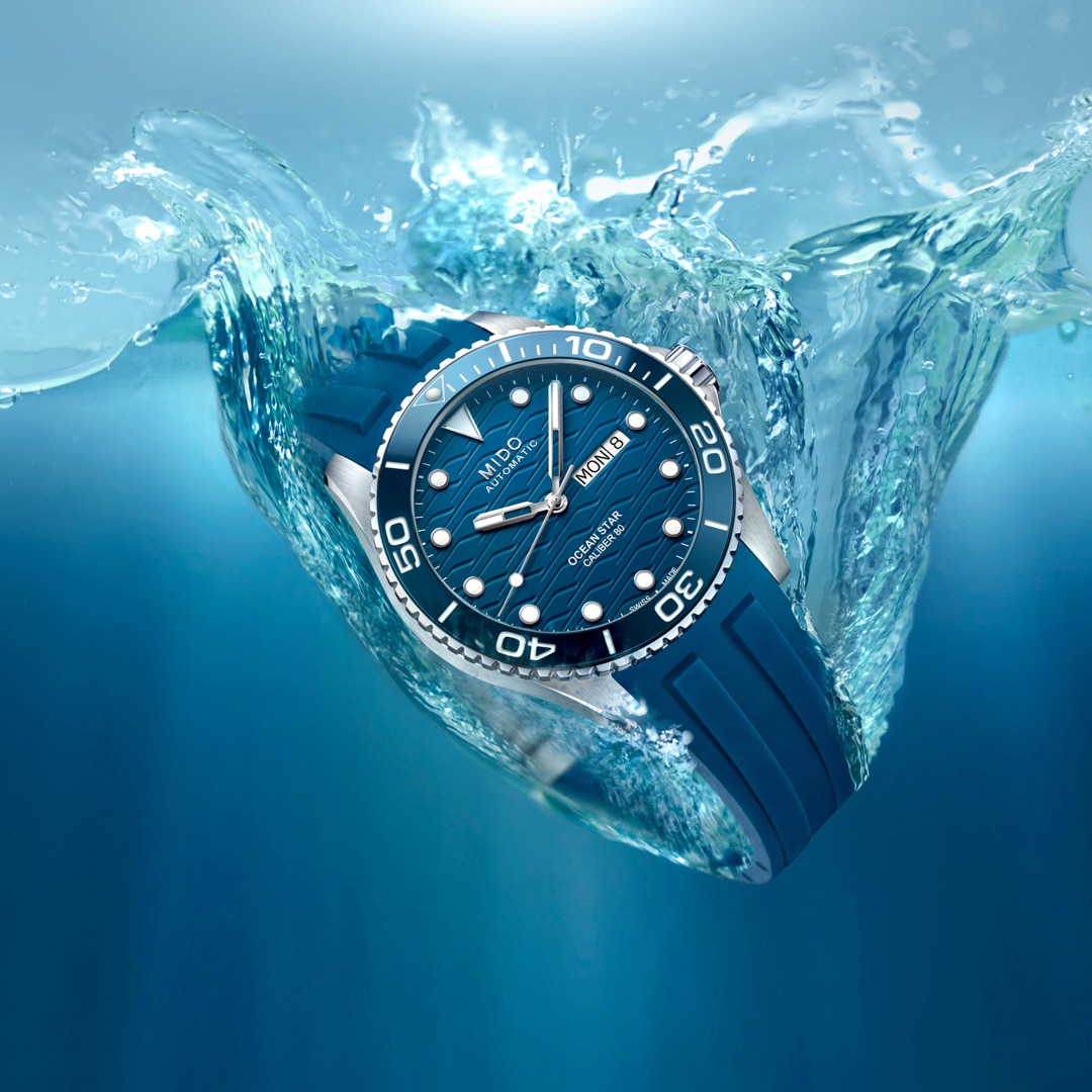 Mido Ocean Star 200C Automatik Blau