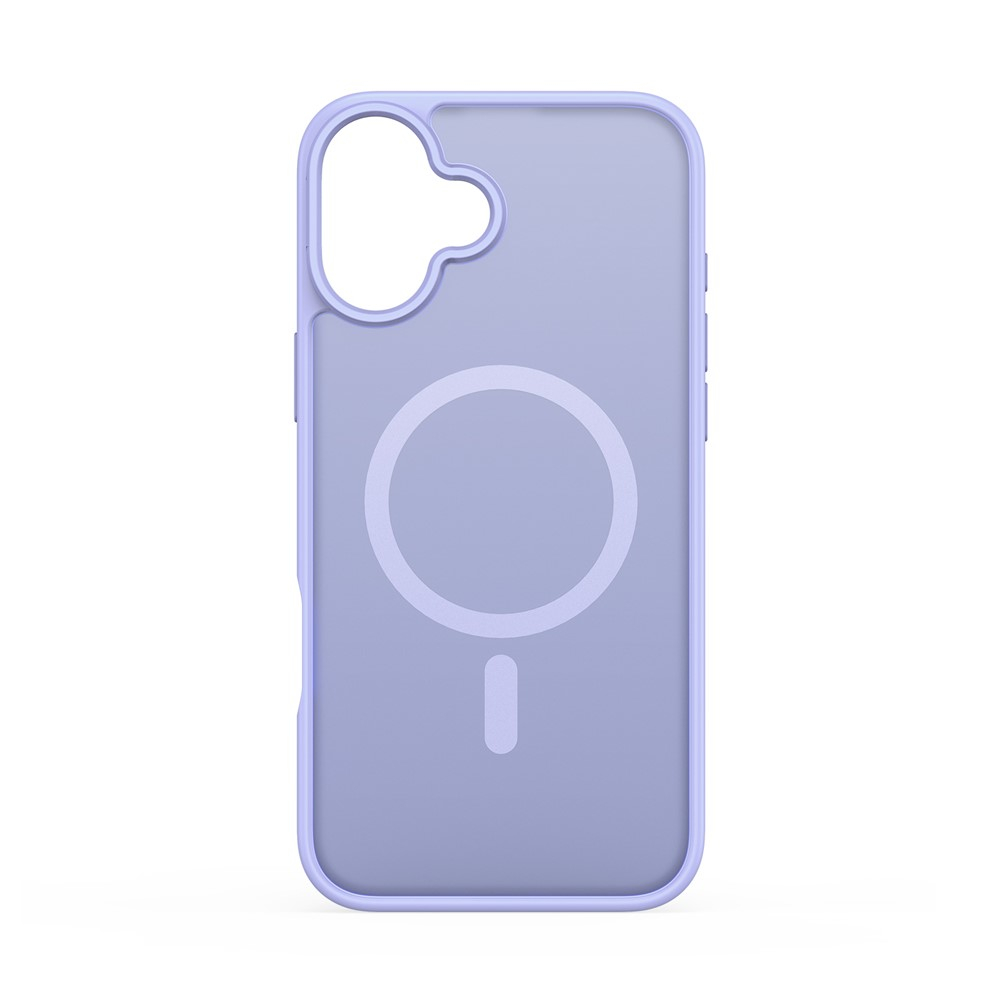 iPhone 17 MagSafe Hybrid Hardcase Hülle mit TPU Bumper - Lila