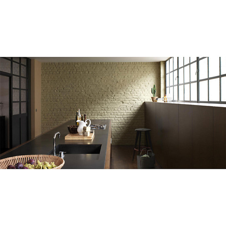 Peinture cuisine et salle de bains Dulux Valentine Color Resist ivoirine satin 2L