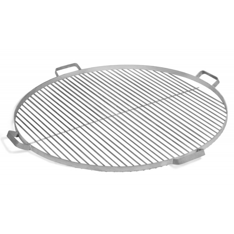 Grille de cuisson ronde en acier inoxydable 80 cm avec 4 poignées