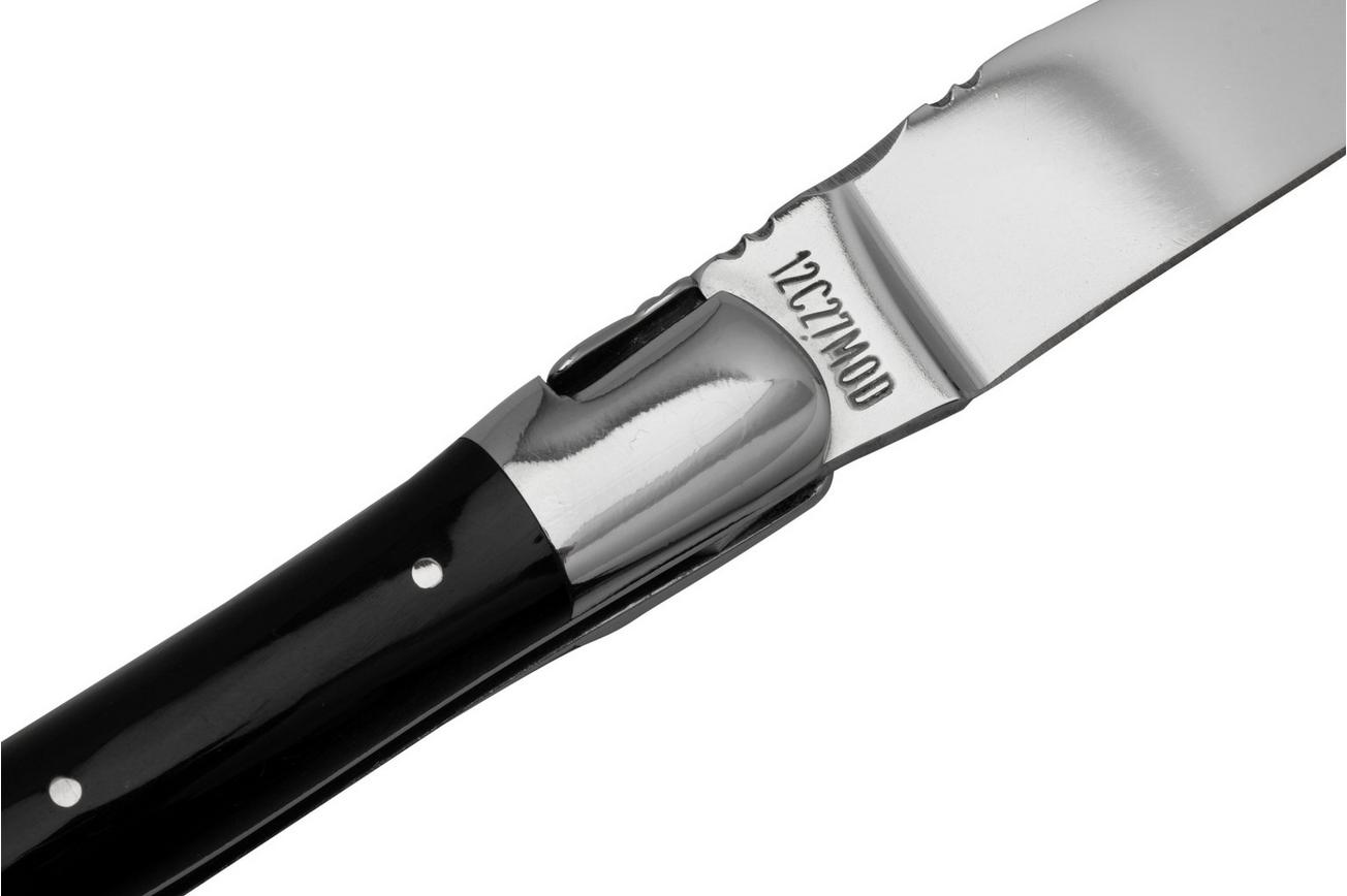 Laguiole en Aubrac zakmes 12 cm hoorn, L0212CPI-SSI1