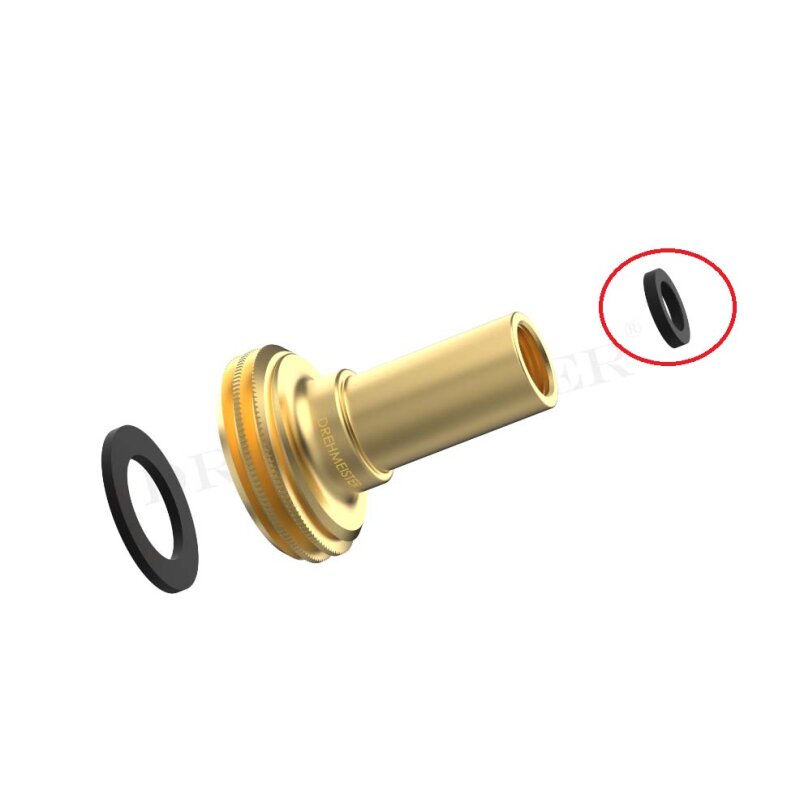 Ersatz Flachdichtung für DREHMEISTER LPG Adapter mit M16x1.5 Gewinde (Innengewinde)