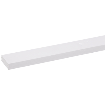 Schaaflat grenen gegrond 9,5x28 mm, lengte 270 cm