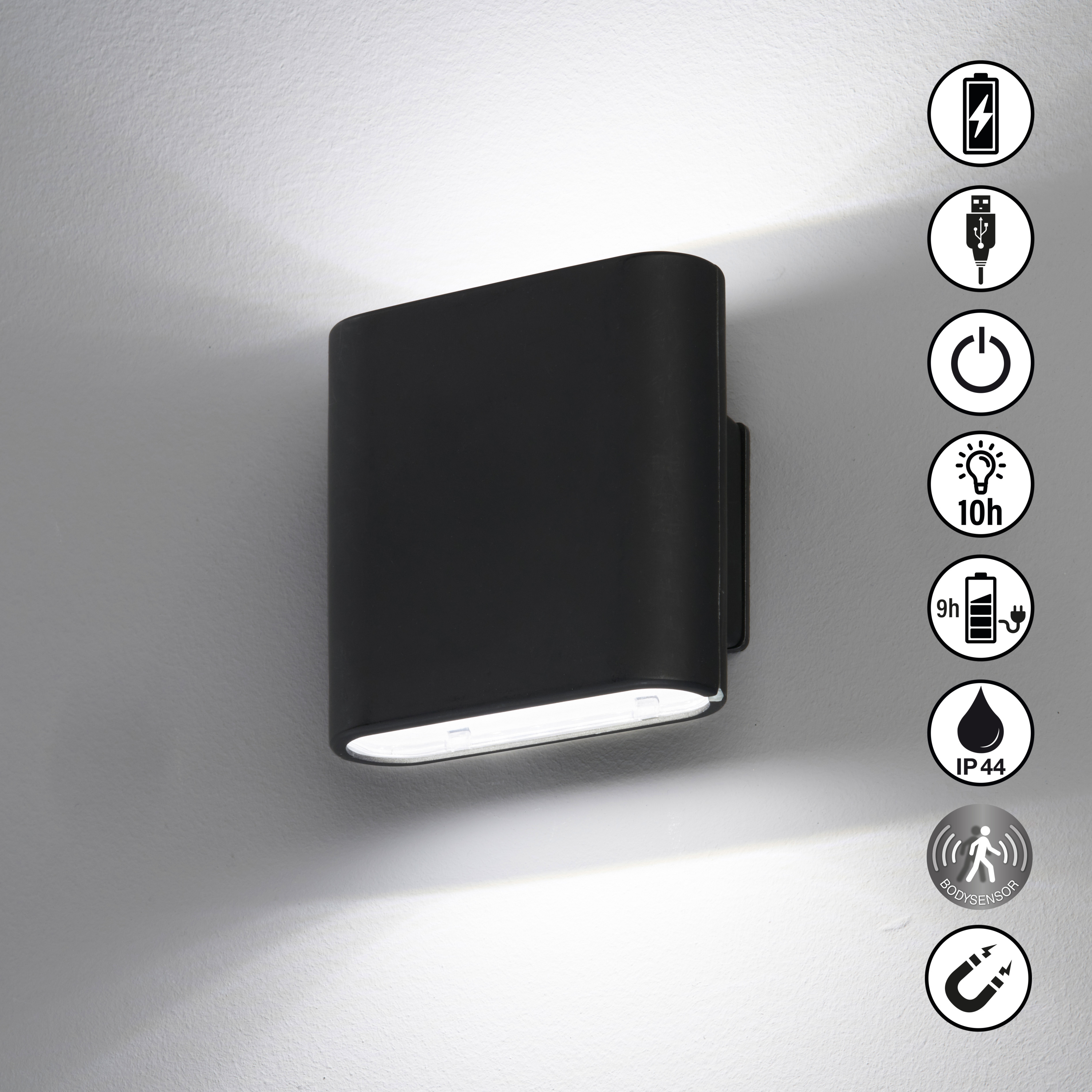 Wandleuchte MAGNETICS