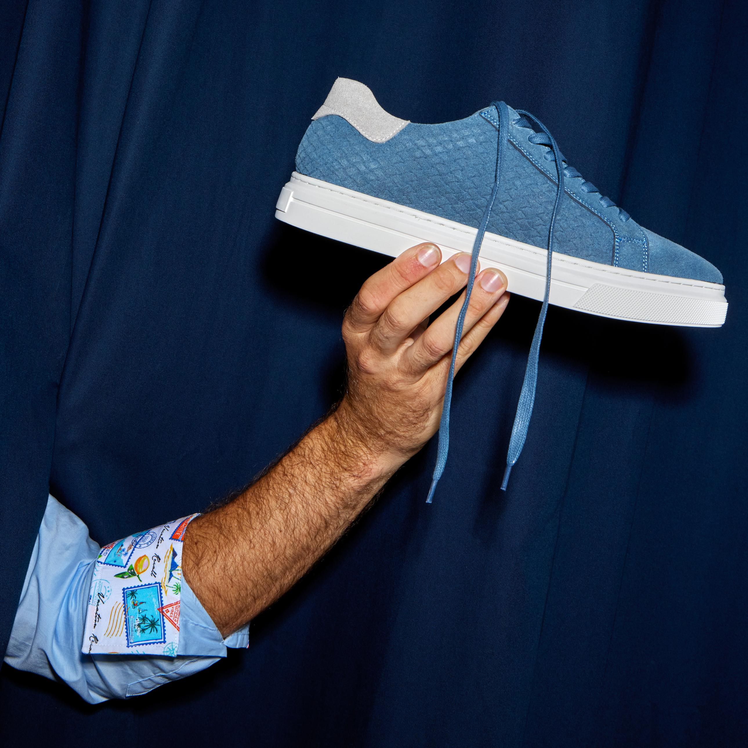 Blue Essential Sneakers