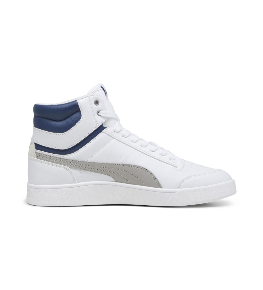 Tênis Puma Shuffle Mid, branco