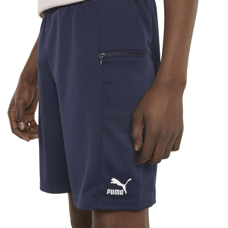 Puma tennis club piquet shorts Peacoat