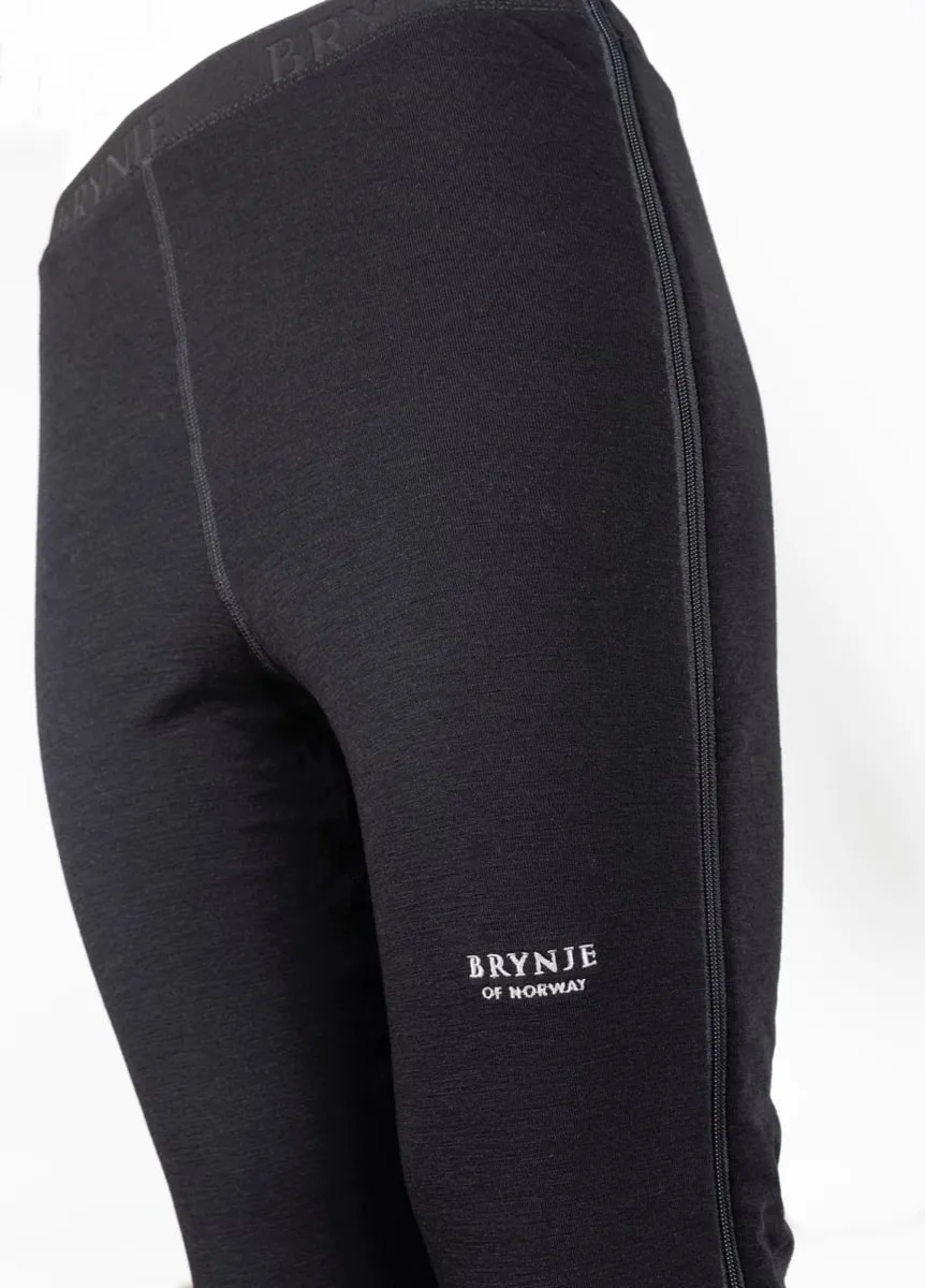 Brynje Arctic Zip-Off Longs 3/4 Legs Black