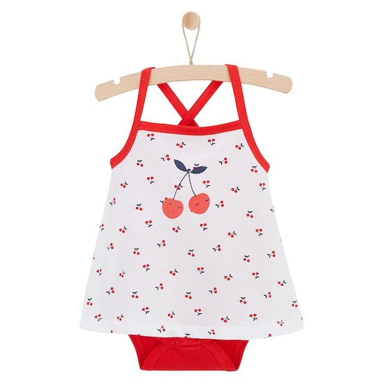 Summer Bodies Body robe Cherry   Blanc/Rouge        de               P'tit bisou