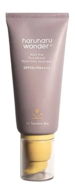 HaruHaru Wonder Black Rice Pure Mineral Relief Daily Sunscreen SPF50  - 50 ml.