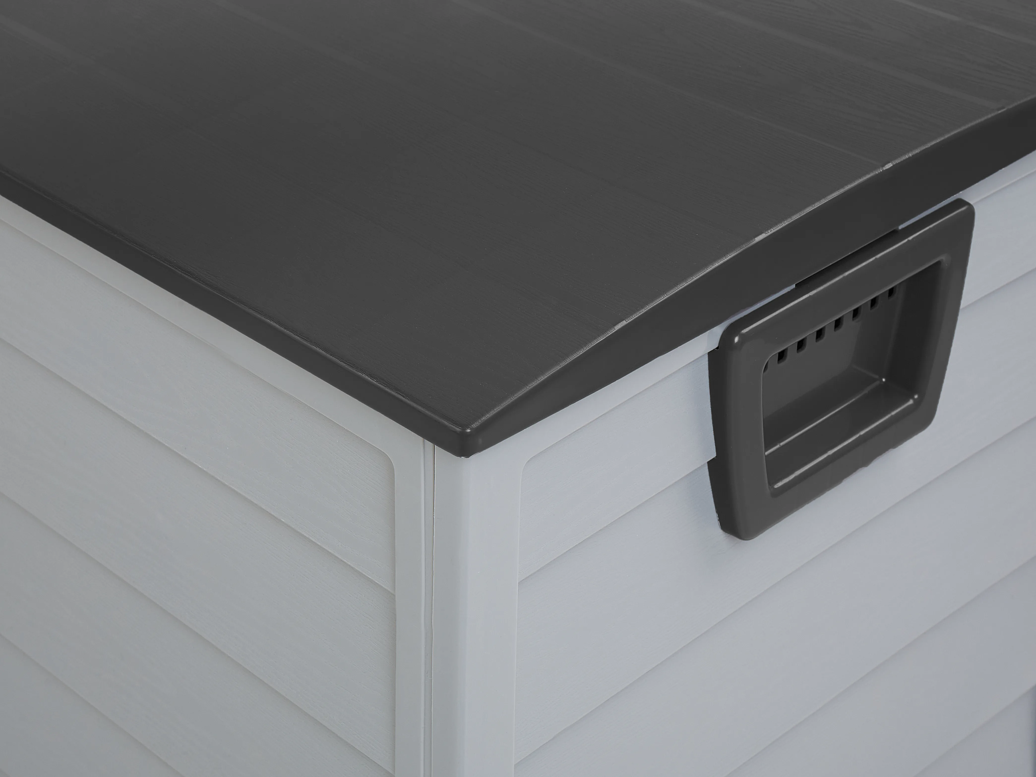 Kussenbox LOCARNO 112 cm 50 cm Zwart
