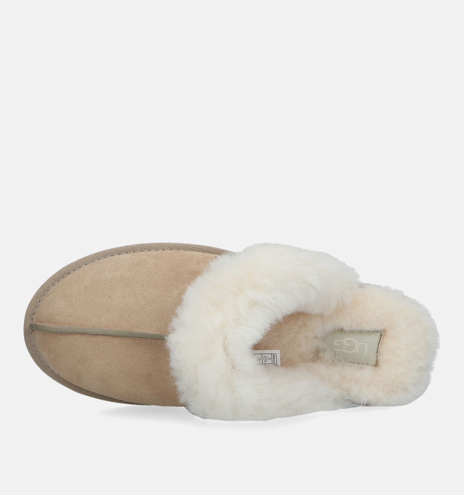 Pantoffels beige