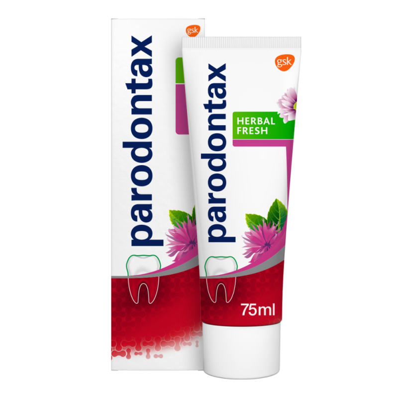 Parodontax Herbal Fresh Dagelijkse Tandpasta Tegen Bloedend Tandvlees 75 ML