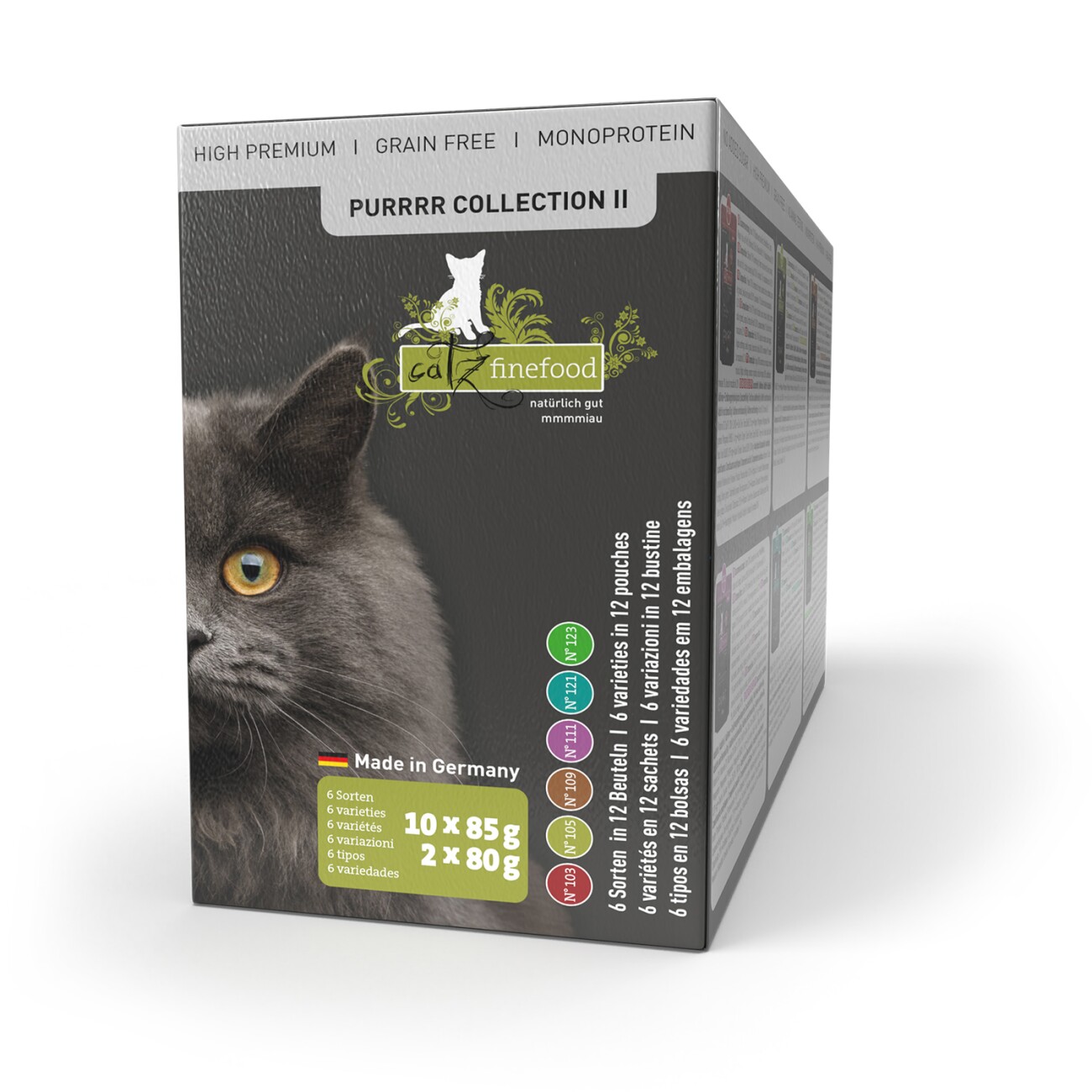 Catz finefood Nassfutter Katze Purrrr Collection II Adult Multipack 12x85 g