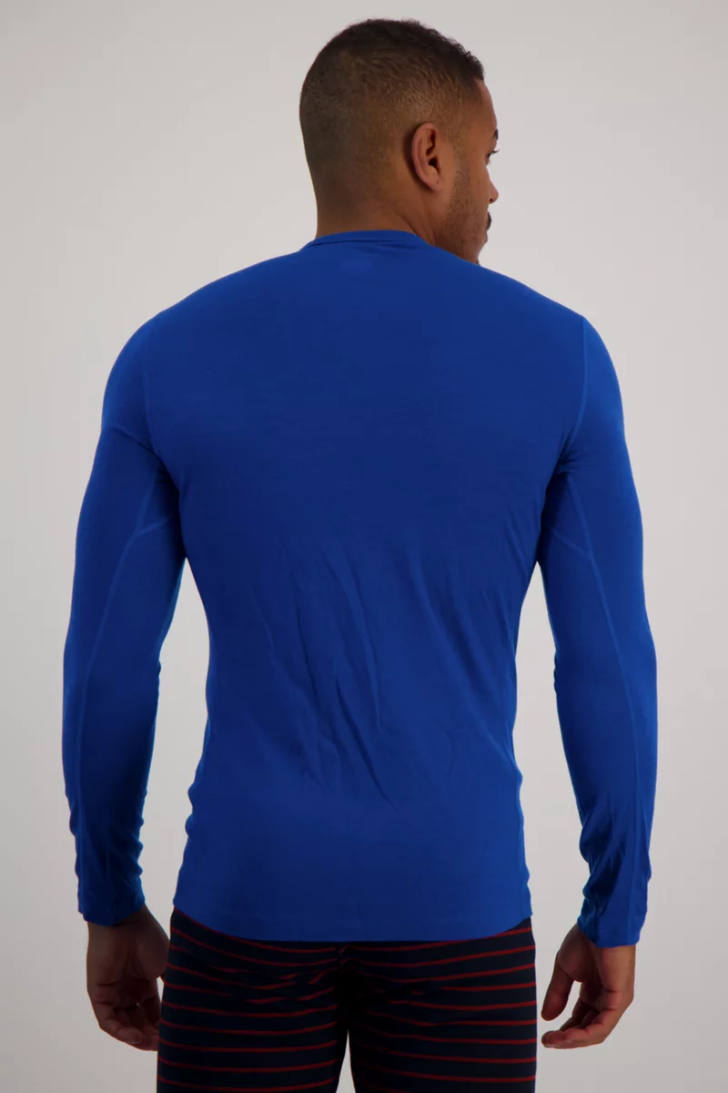 icebreaker Merino 200 Oasis Ski Stripes Herren Thermo Longsleeve