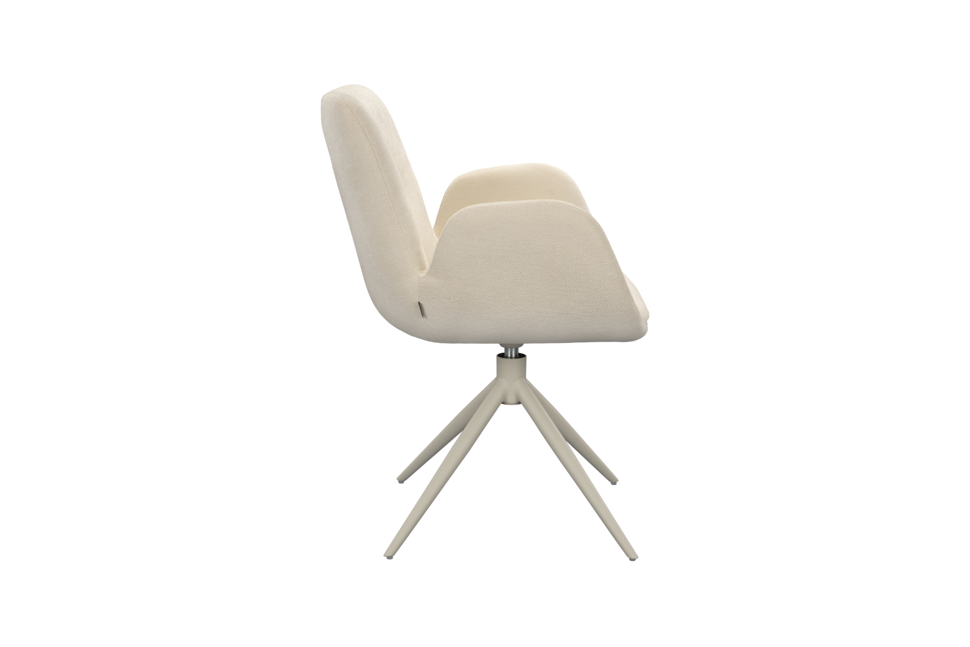 Pinguin draaistoel beige
