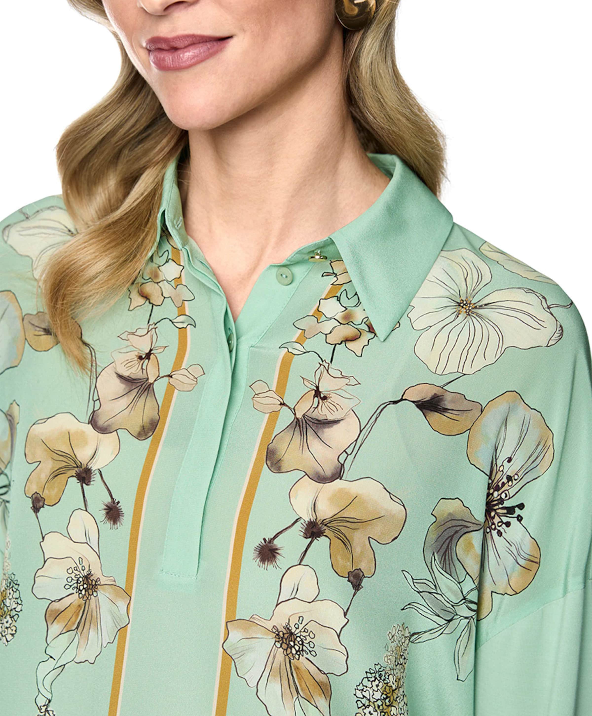 Marc Cain Dames blouse groen