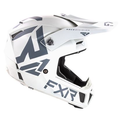 Casque cross FXR CLUTCH CX WHITE 2021 - Blanc