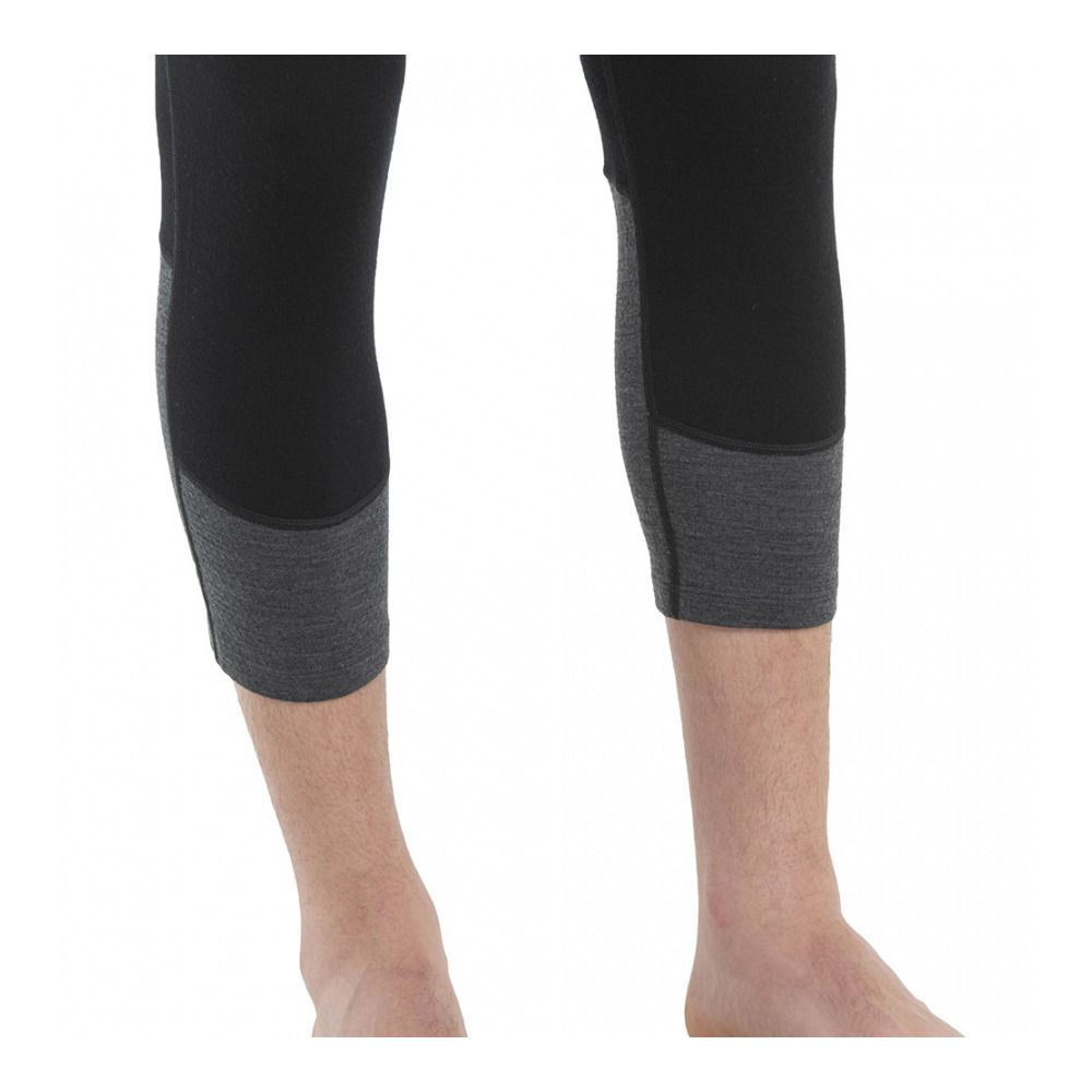 Icebreaker ZONEKNIT 260 - Sous-couche Homme black/jet hthr/cb