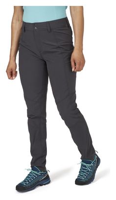 Pantalon Femme Rab Incline Light Regular Gris