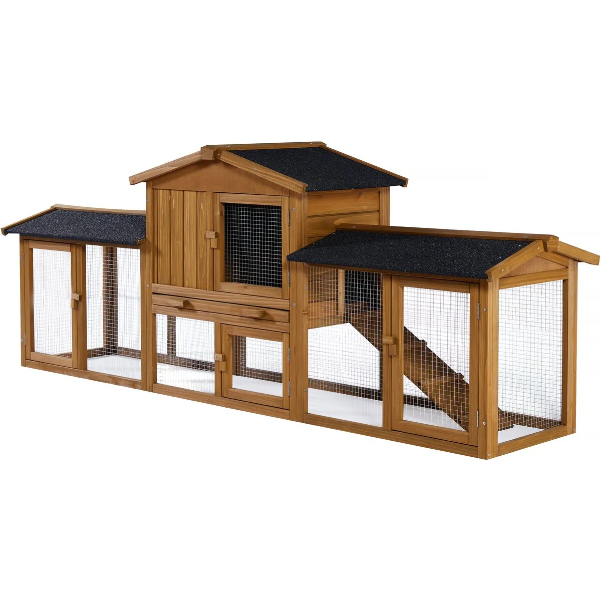 Habitat et Jardin Clapier Galina - Marron