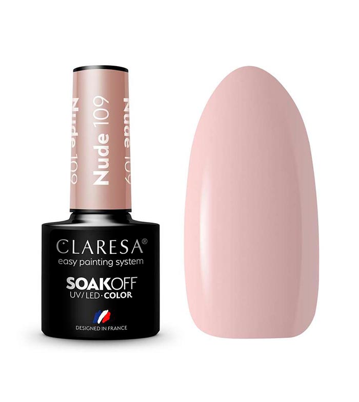 Claresa - Esmalte semipermanente Soak off - 109: Nude