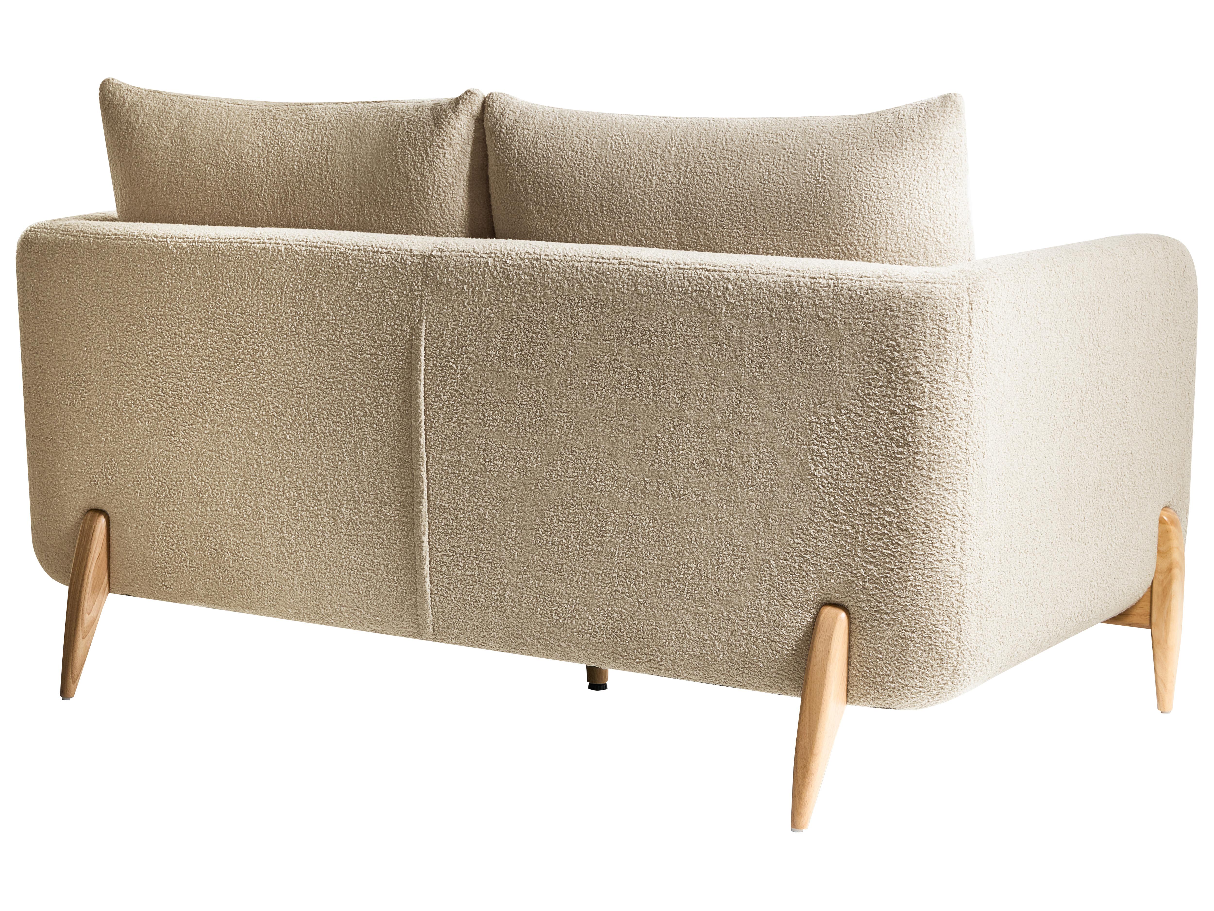 Bank 2-zits GIMO Bouclé Beige