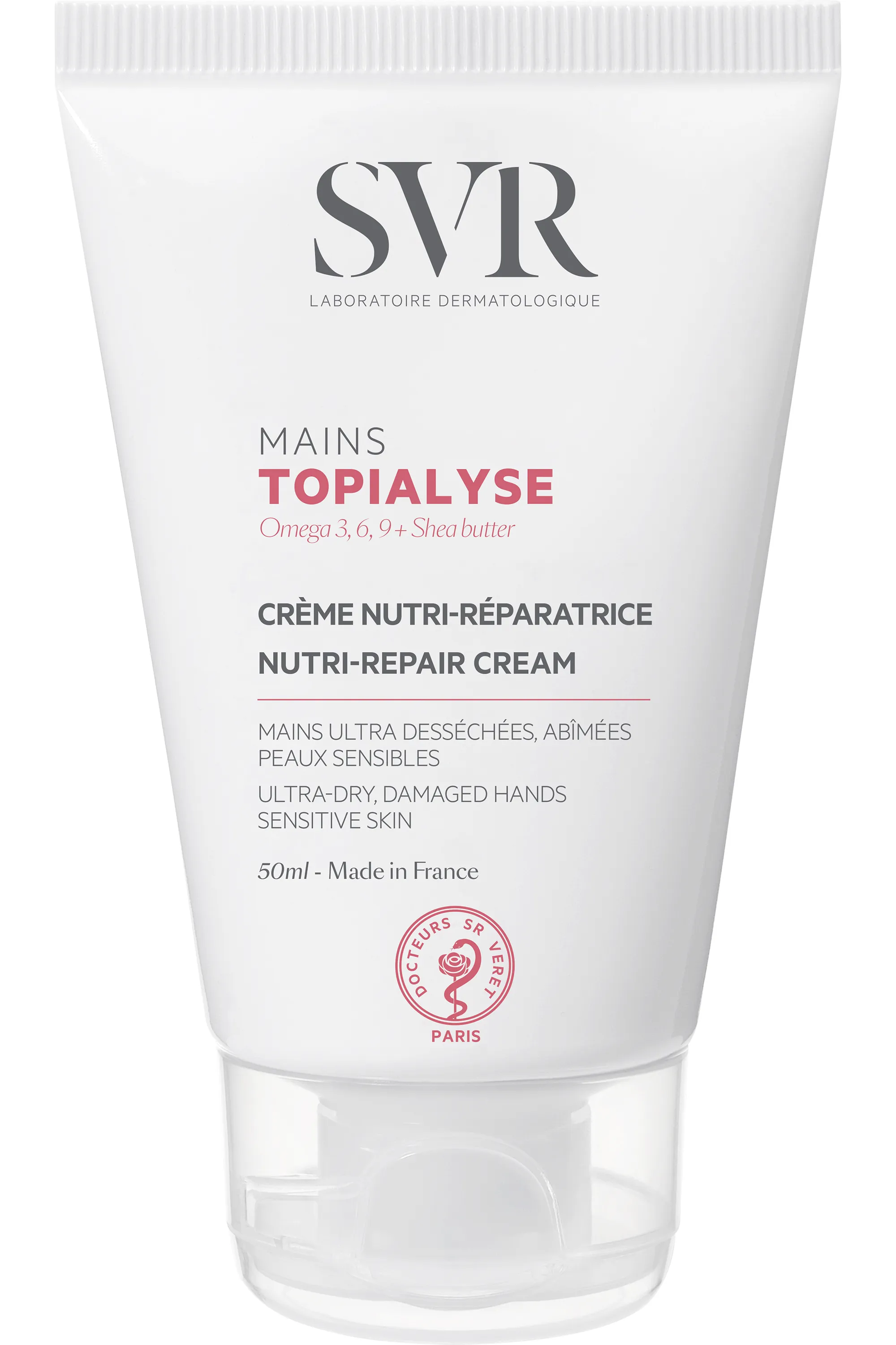 SVR Crème mains nutri-réparatrice Topialyse-50 ml