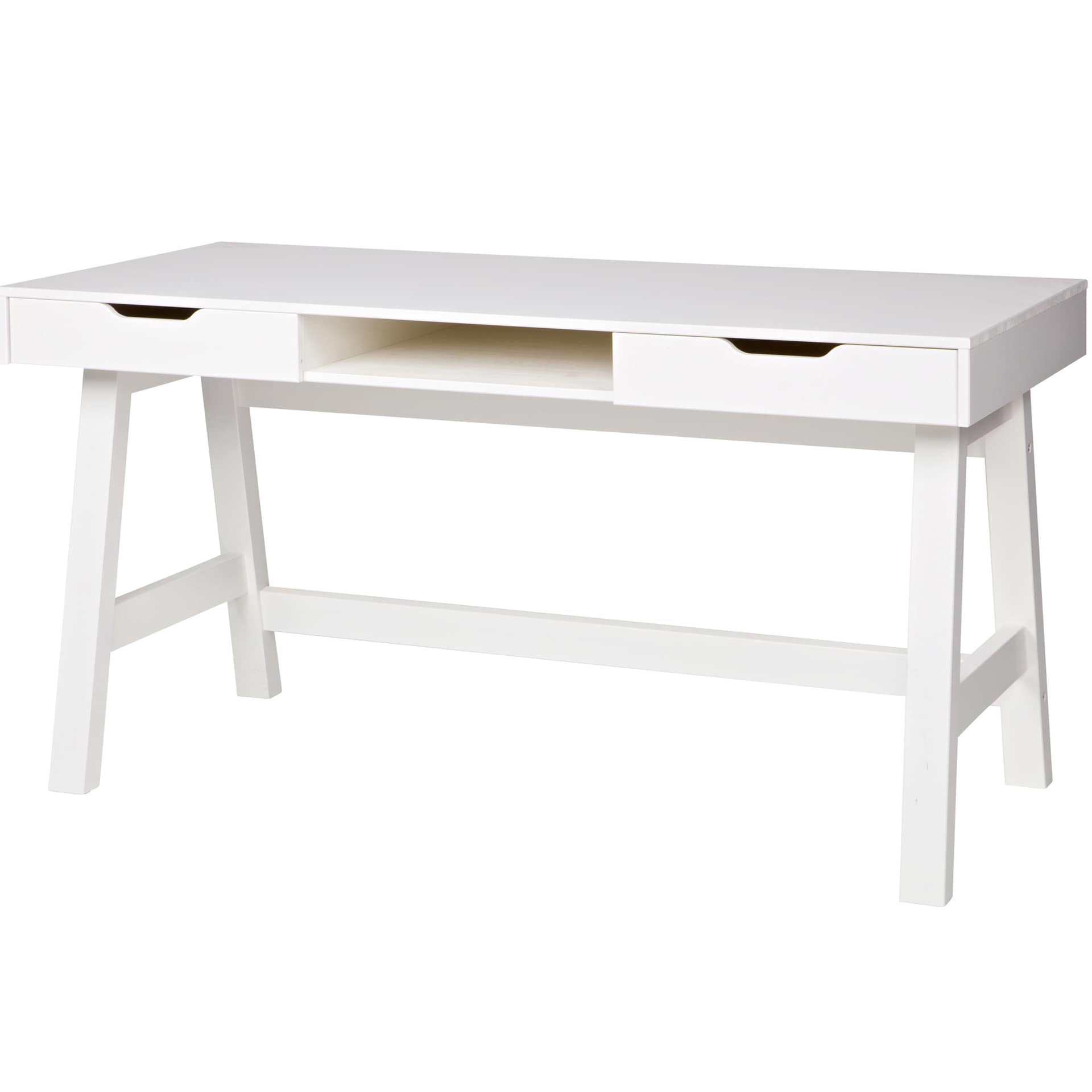 Schreibtisch NIKKI 140 x 75 cm weiß
