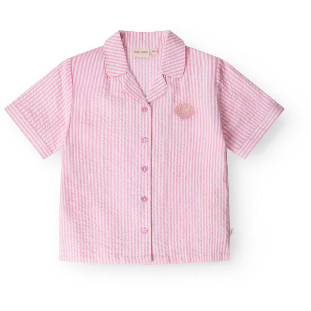 Køb That's Mine Pink Stripe Ino Skjorte