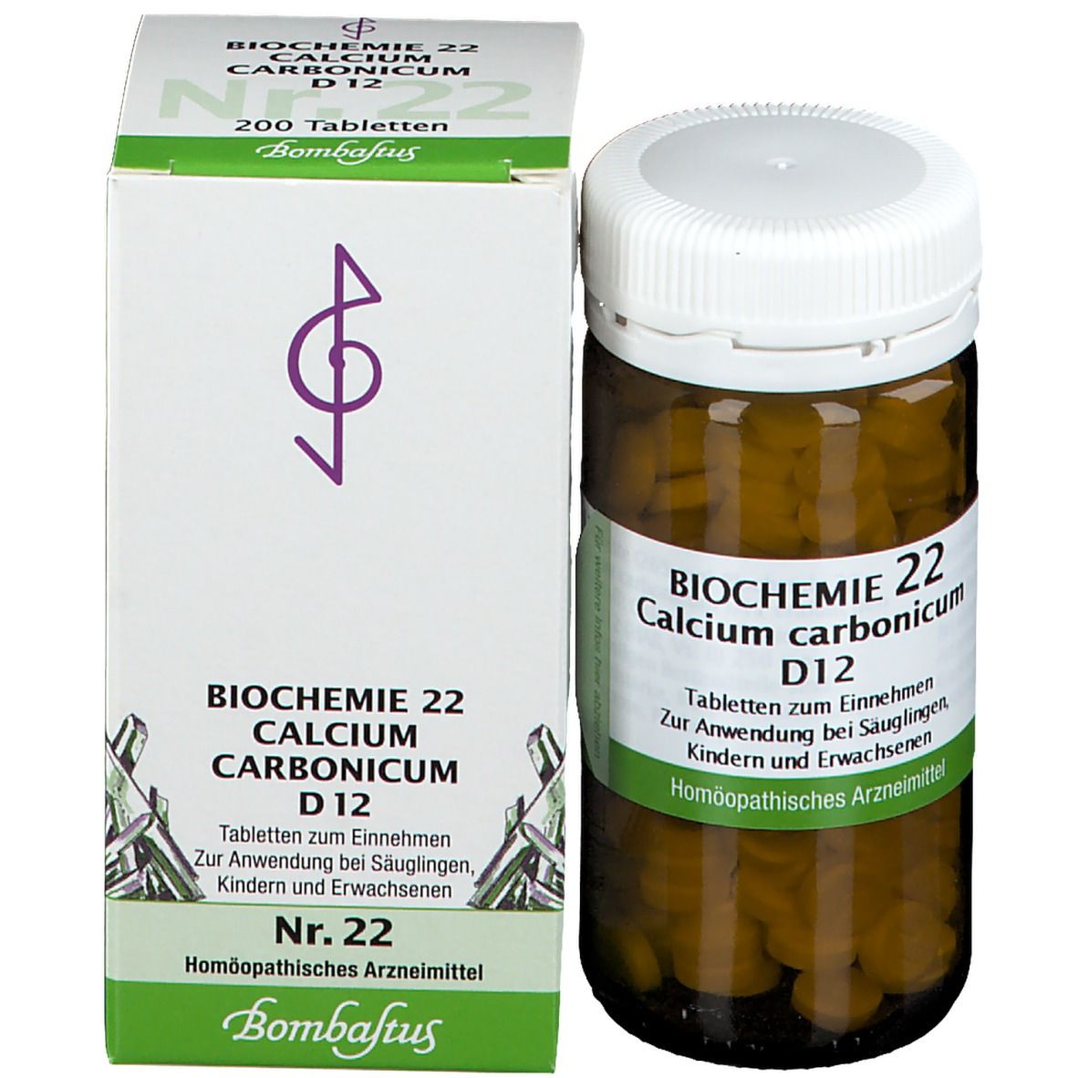 Bombastus Biochemie 22 Calcium carbonicum D12