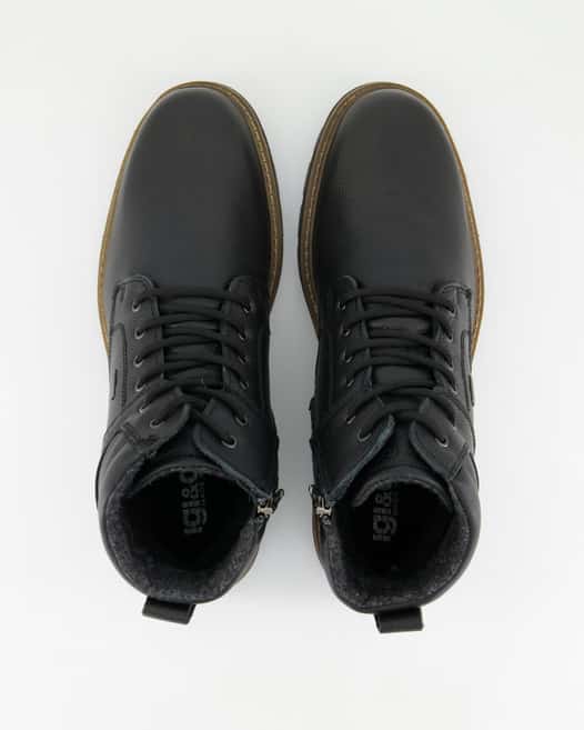 Igi & Co UCUGT 66113 Schnürstiefel in Schwarz