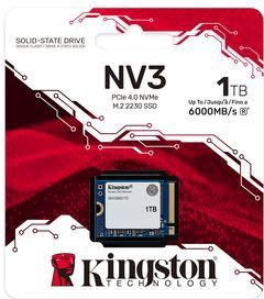 Kingston Technology NV3 1 TB PCI Express 4.0 3D NAND