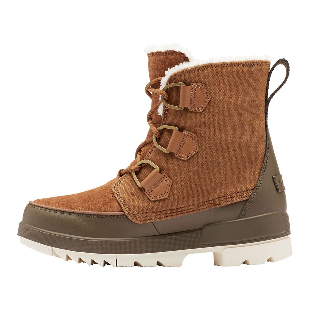 Sorel TORINO II WP WAXED CANVA - Après-ski Femme brown