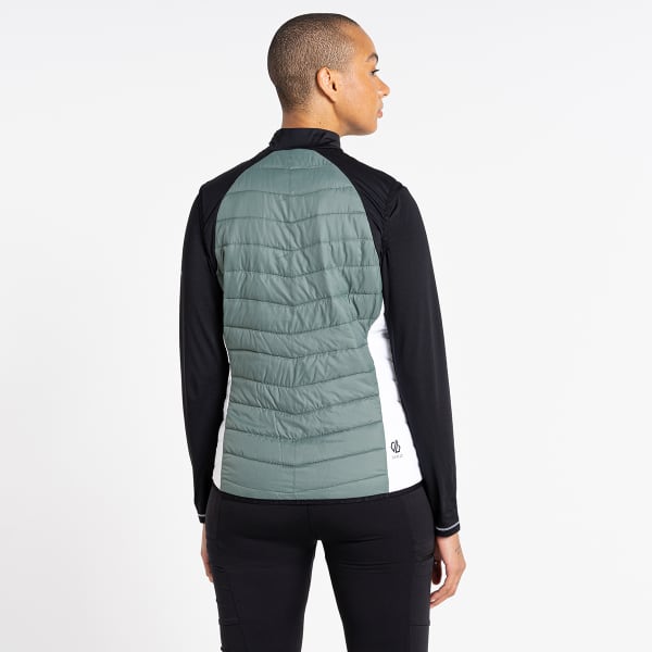 Doudoune randonnée DARE 2B SURMOUNT II WOOL VEST DUCKGRN/BLCK