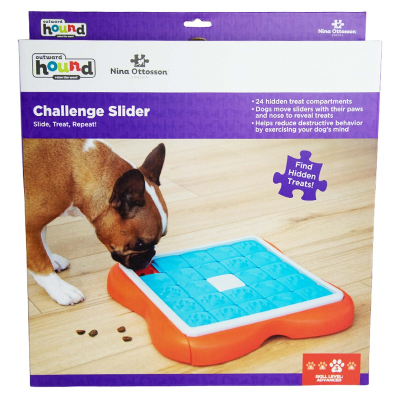 Nina Ottosson Intelligenzspielzeug Dog Challenge Slider orange