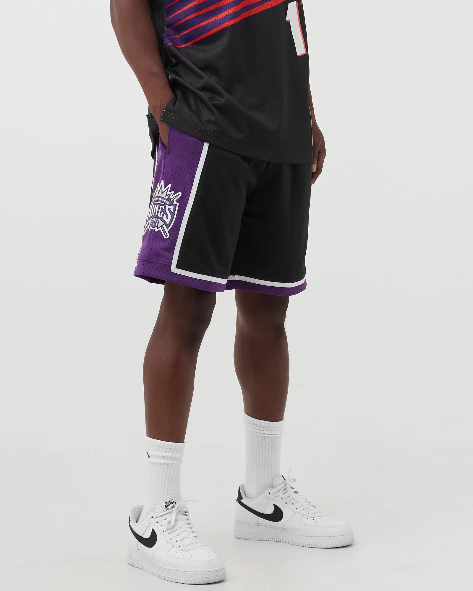 Mitchell & Ness NBA Swingman Shorts Sacramento Kings Road 2000-01