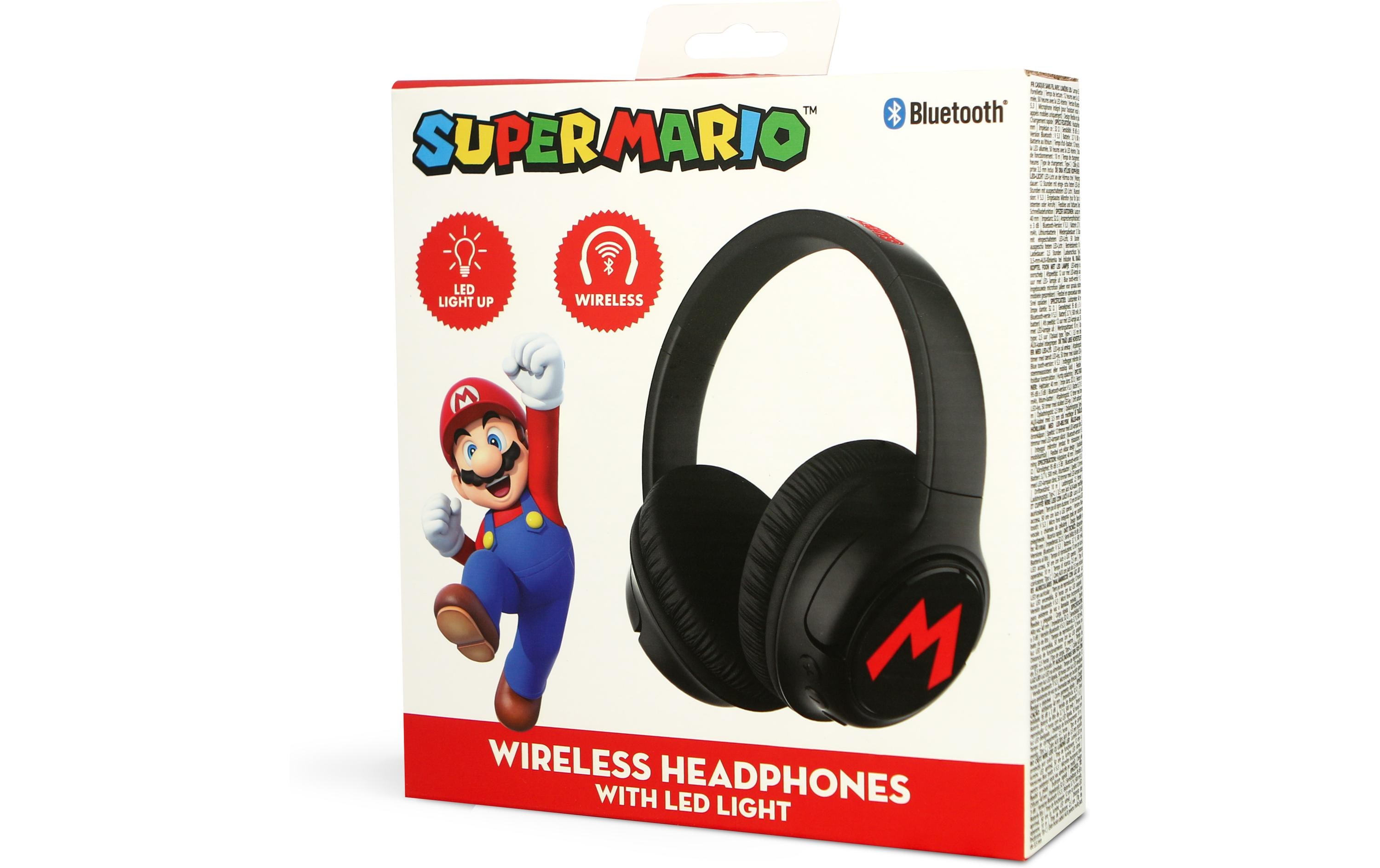 Super Mario LED light up kabellose KopfhörerBluethooth Kopfhörer