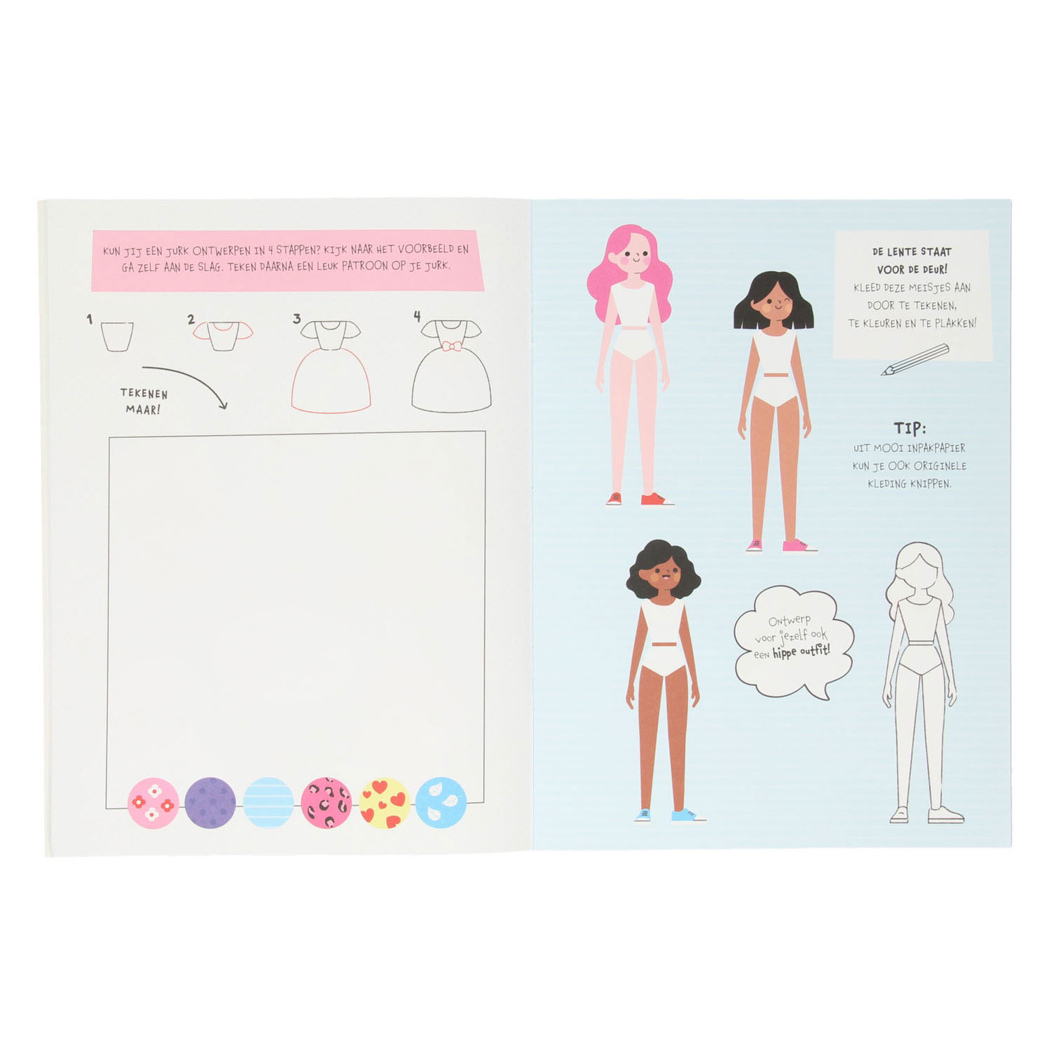 Mijn Sticker- en Activiteitenboek I Love Mode