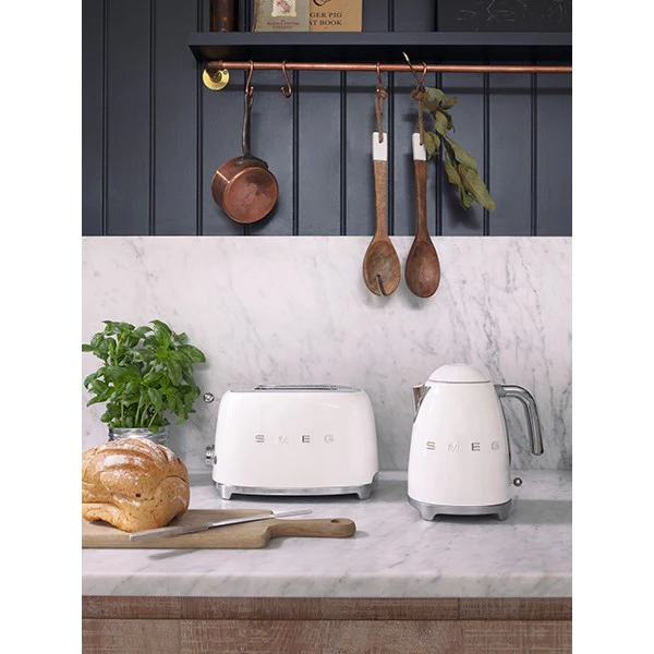 Toaster 2 fentes 950 W TSF01CREU crème Smeg