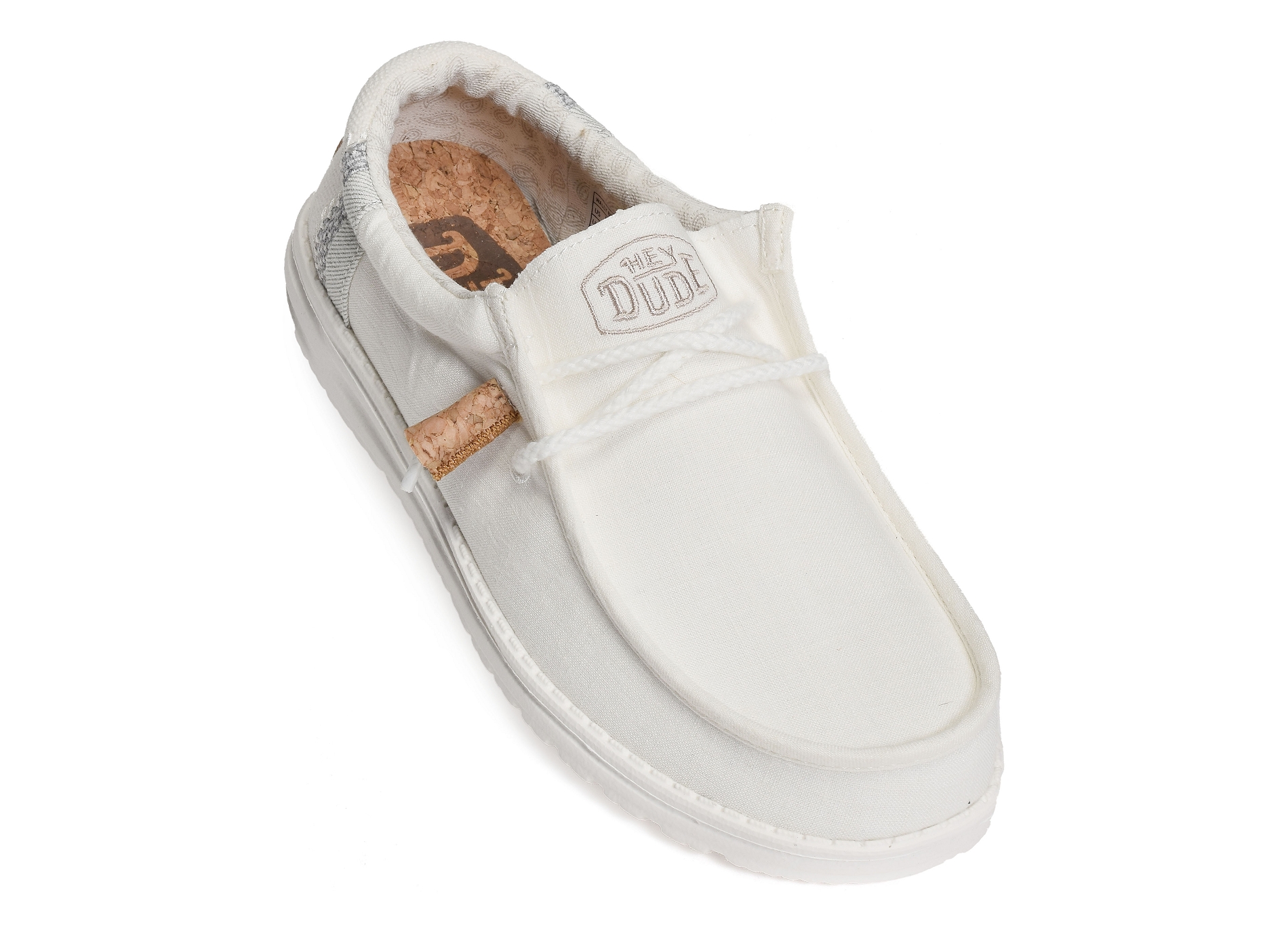 Wally breack stitch blanc